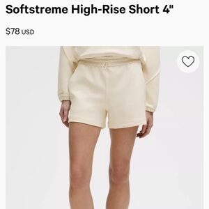 lululemon soft stream shorts